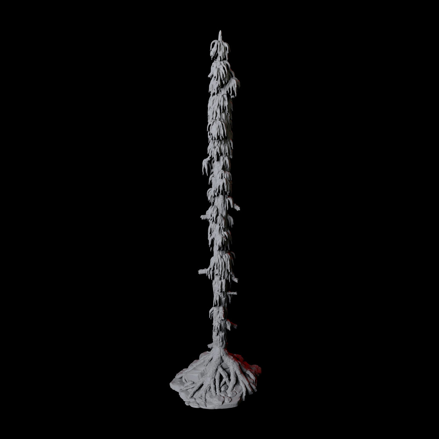 Infected Tree B Miniature for Dungeons and Dragons, Pathfinder or other TTRPGs