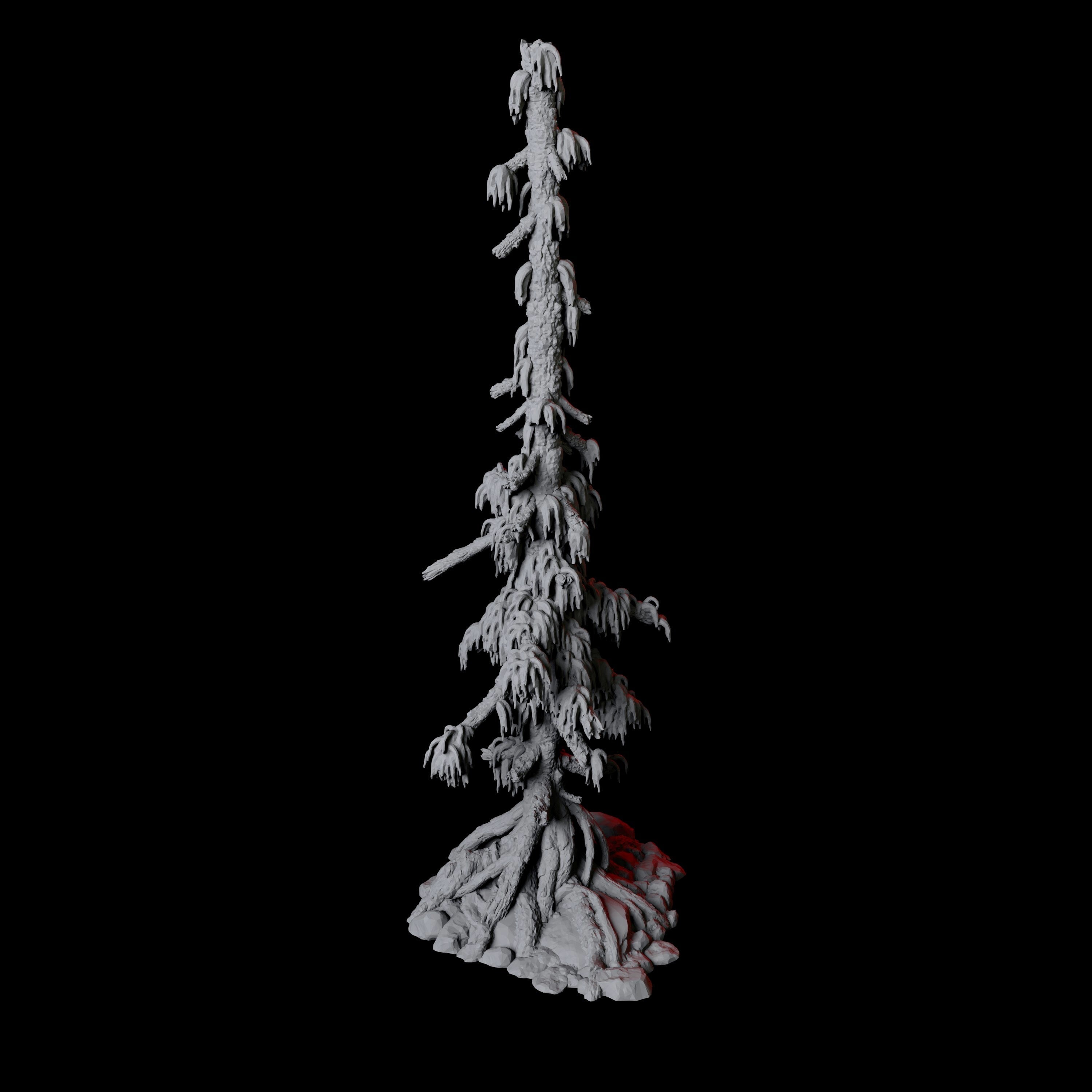 Infected Tree D - Scatter Terrain Miniature for Dungeons and Dragons - Myth Forged