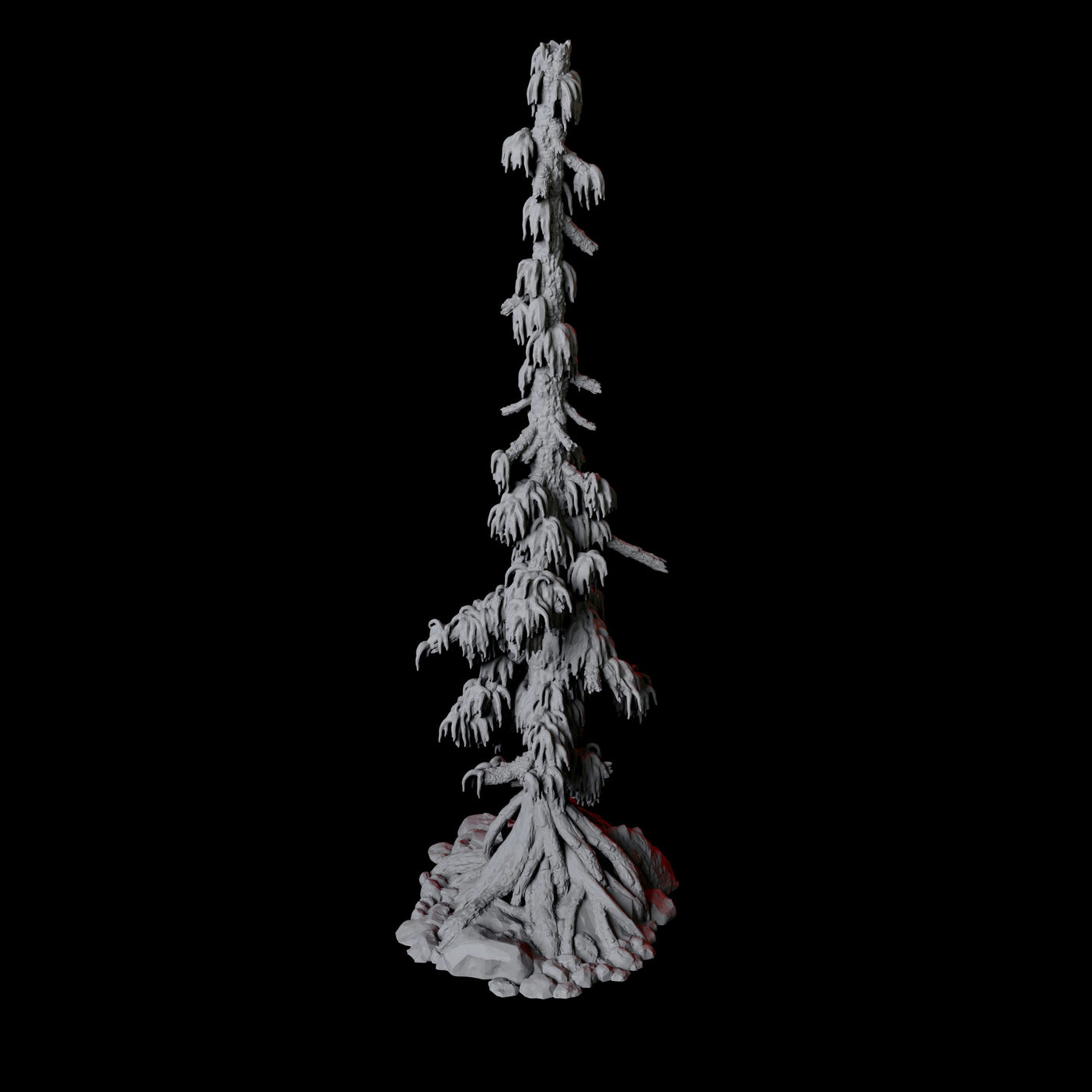 Infected Tree D Miniature for Dungeons and Dragons, Pathfinder or other TTRPGs
