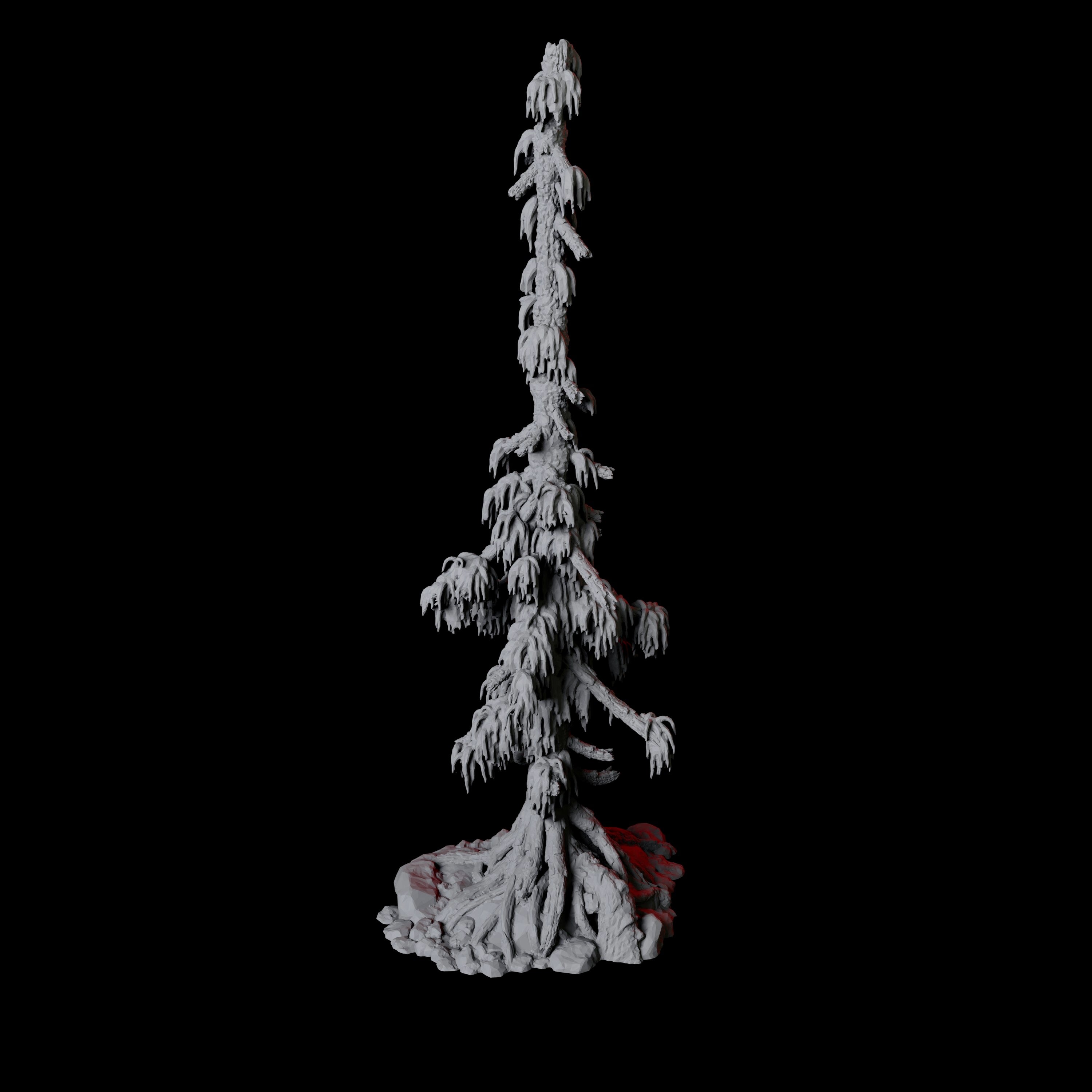 Infected Tree D - Scatter Terrain Miniature for Dungeons and Dragons - Myth Forged