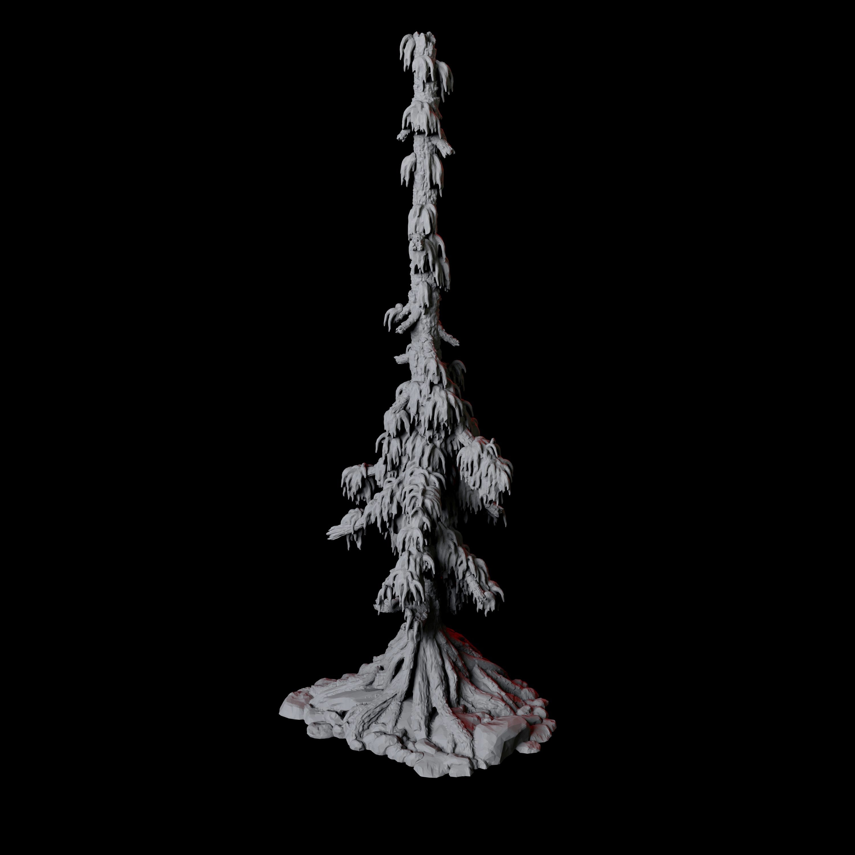 Infected Tree D - Scatter Terrain Miniature for Dungeons and Dragons - Myth Forged