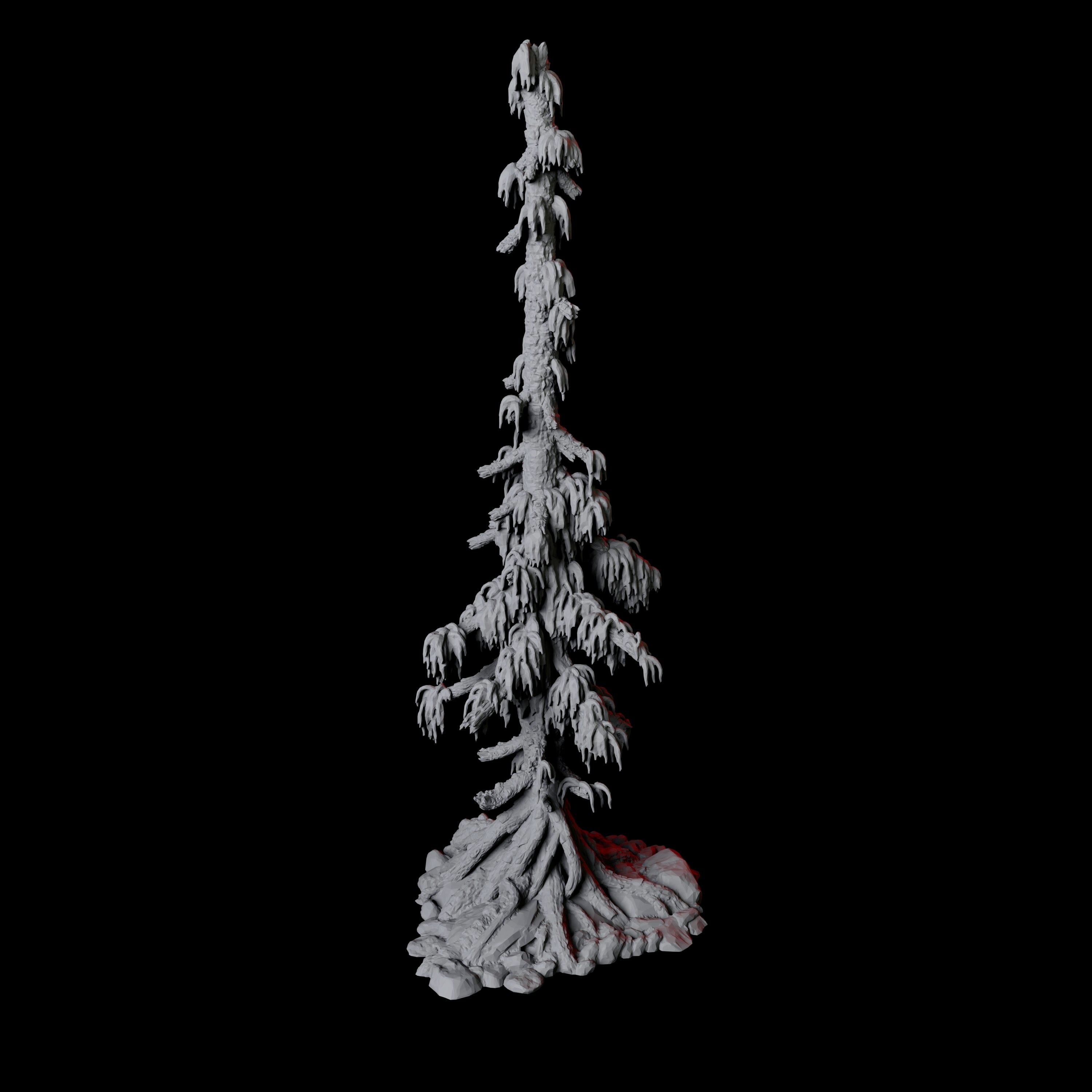 Infected Tree D - Scatter Terrain Miniature for Dungeons and Dragons - Myth Forged