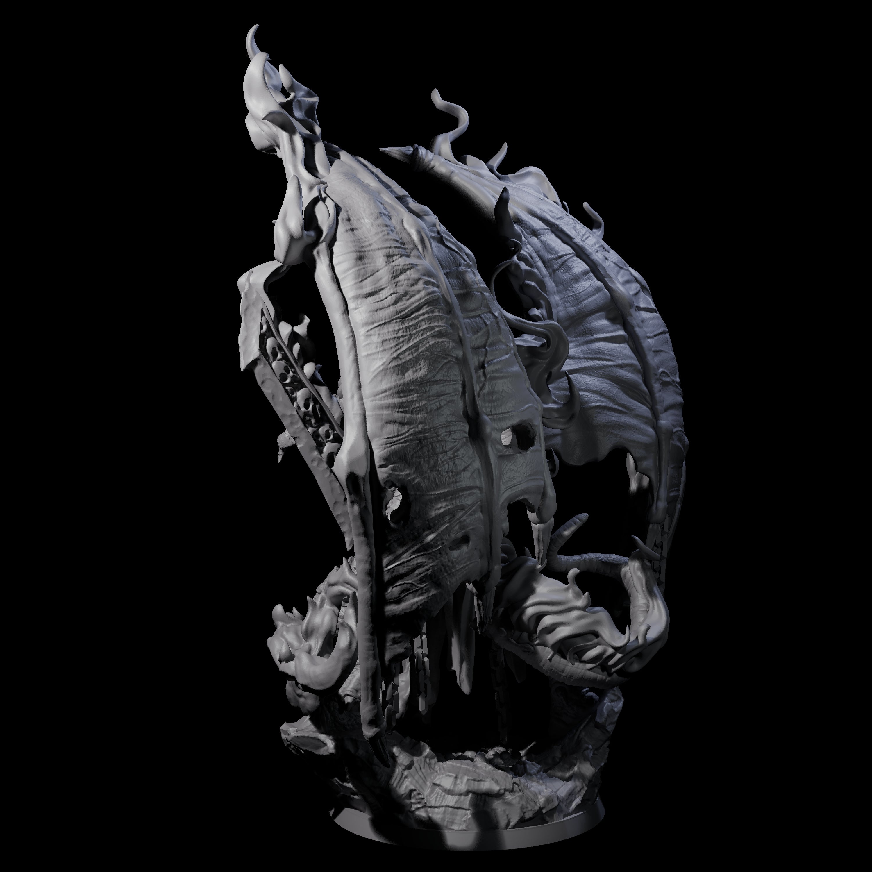 Infernal Demon Archfiend Miniature for Dungeons and Dragons, Pathfinder or other TTRPGs