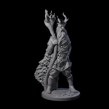 Infernal Demon Warlock Miniature for Dungeons and Dragons, Pathfinder or other TTRPGs