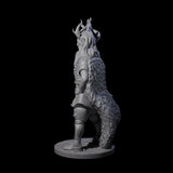 Infernal Demon Warlock Miniature for Dungeons and Dragons, Pathfinder or other TTRPGs