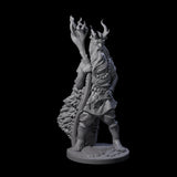 Infernal Demon Warlock Miniature for Dungeons and Dragons, Pathfinder or other TTRPGs