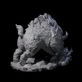 Infernal Hell Boar Fiend Miniature for Dungeons and Dragons, Pathfinder or other TTRPGs