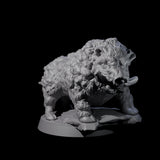 Infested Boar Miniature for Dungeons and Dragons, Pathfinder or other TTRPGs