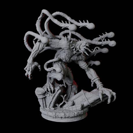 Infested Ghoul A Miniature for Dungeons and Dragons, Pathfinder or other TTRPGs