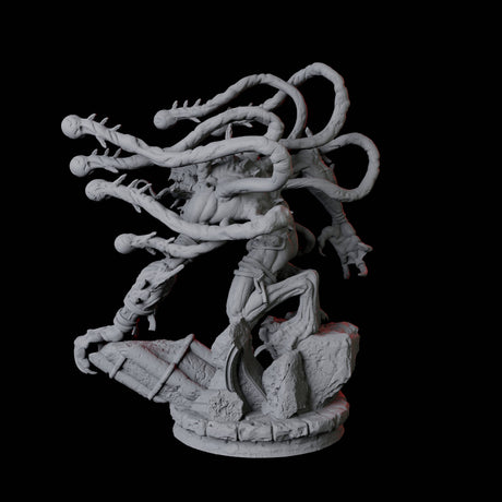 Infested Ghoul A Miniature for Dungeons and Dragons, Pathfinder or other TTRPGs
