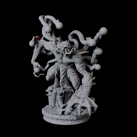 Infested Ghoul A Miniature for Dungeons and Dragons, Pathfinder or other TTRPGs