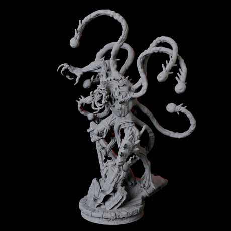Infested Ghoul C Miniature for Dungeons and Dragons, Pathfinder or other TTRPGs