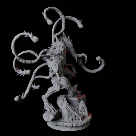 Infested Ghoul D Miniature for Dungeons and Dragons, Pathfinder or other TTRPGs