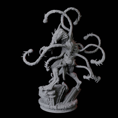 Infested Ghoul D Miniature for Dungeons and Dragons, Pathfinder or other TTRPGs