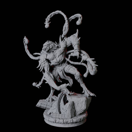 Infested Ghoul D Miniature for Dungeons and Dragons, Pathfinder or other TTRPGs