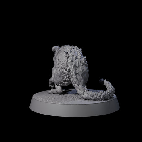 Infested Rat Miniature for Dungeons and Dragons, Pathfinder or other TTRPGs