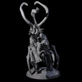 Infested Wooly Mammoth Miniature for Dungeons and Dragons, Pathfinder or other TTRPGs