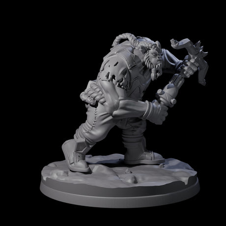 Ingenious Orc Artificer A Miniature for Dungeons and Dragons, Pathfinder or other TTRPGs