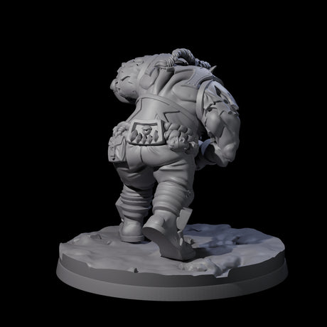 Ingenious Orc Artificer A Miniature for Dungeons and Dragons, Pathfinder or other TTRPGs
