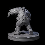 Ingenious Orc Artificer A Miniature for Dungeons and Dragons, Pathfinder or other TTRPGs