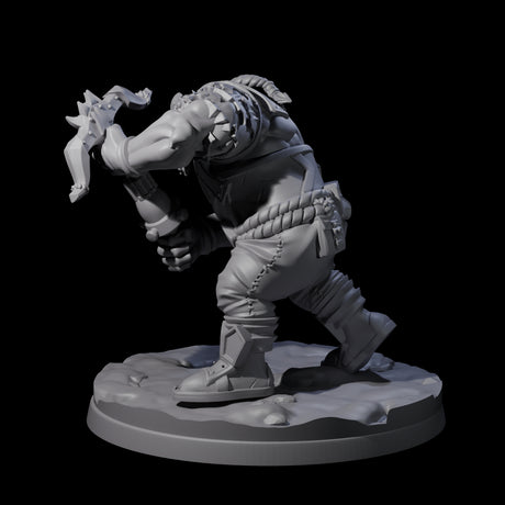 Ingenious Orc Artificer A Miniature for Dungeons and Dragons, Pathfinder or other TTRPGs