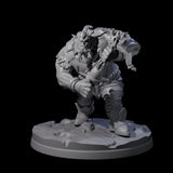 Ingenious Orc Artificer A Miniature for Dungeons and Dragons, Pathfinder or other TTRPGs
