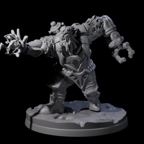 Ingenious Orc Artificer B Miniature for Dungeons and Dragons, Pathfinder or other TTRPGs