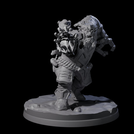 Ingenious Orc Artificer B Miniature for Dungeons and Dragons, Pathfinder or other TTRPGs