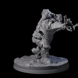 Ingenious Orc Artificer B Miniature for Dungeons and Dragons, Pathfinder or other TTRPGs