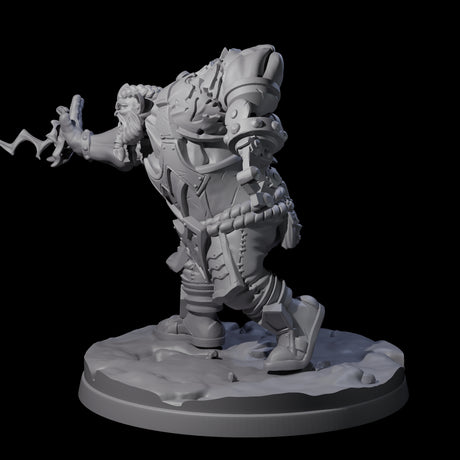 Ingenious Orc Artificer B Miniature for Dungeons and Dragons, Pathfinder or other TTRPGs