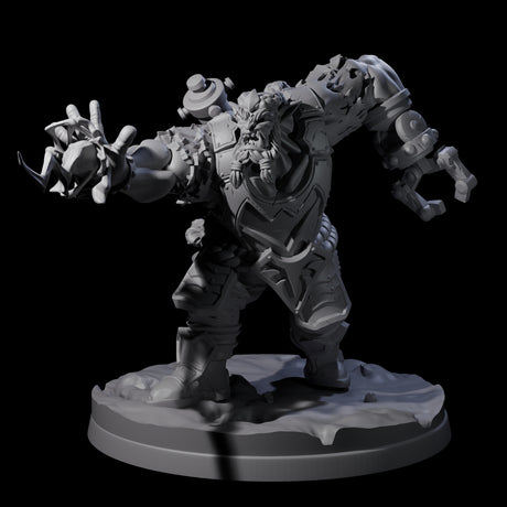 Ingenious Orc Artificer B Miniature for Dungeons and Dragons, Pathfinder or other TTRPGs