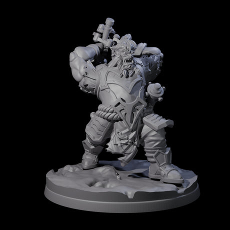 Ingenious Orc Artificer C Miniature for Dungeons and Dragons, Pathfinder or other TTRPGs