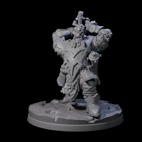 Ingenious Orc Artificer C Miniature for Dungeons and Dragons, Pathfinder or other TTRPGs