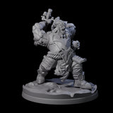 Ingenious Orc Artificer C Miniature for Dungeons and Dragons, Pathfinder or other TTRPGs