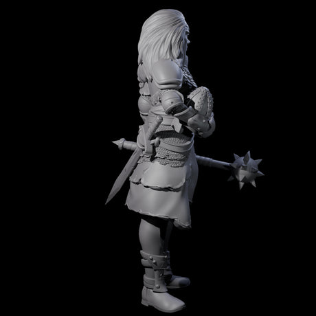Injured Guard Miniature for Dungeons and Dragons, Pathfinder or other TTRPGs