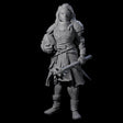 Injured Guard Miniature for Dungeons and Dragons, Pathfinder or other TTRPGs