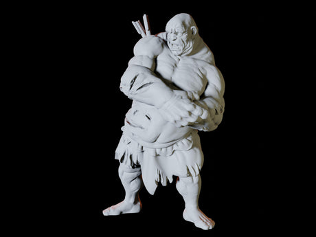 Injured Hill Giant Miniature for Dungeons and Dragons, Pathfinder or other TTRPGs