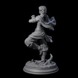 Inner Zen Elf Monk Miniature for Dungeons and Dragons, Pathfinder or other TTRPGs