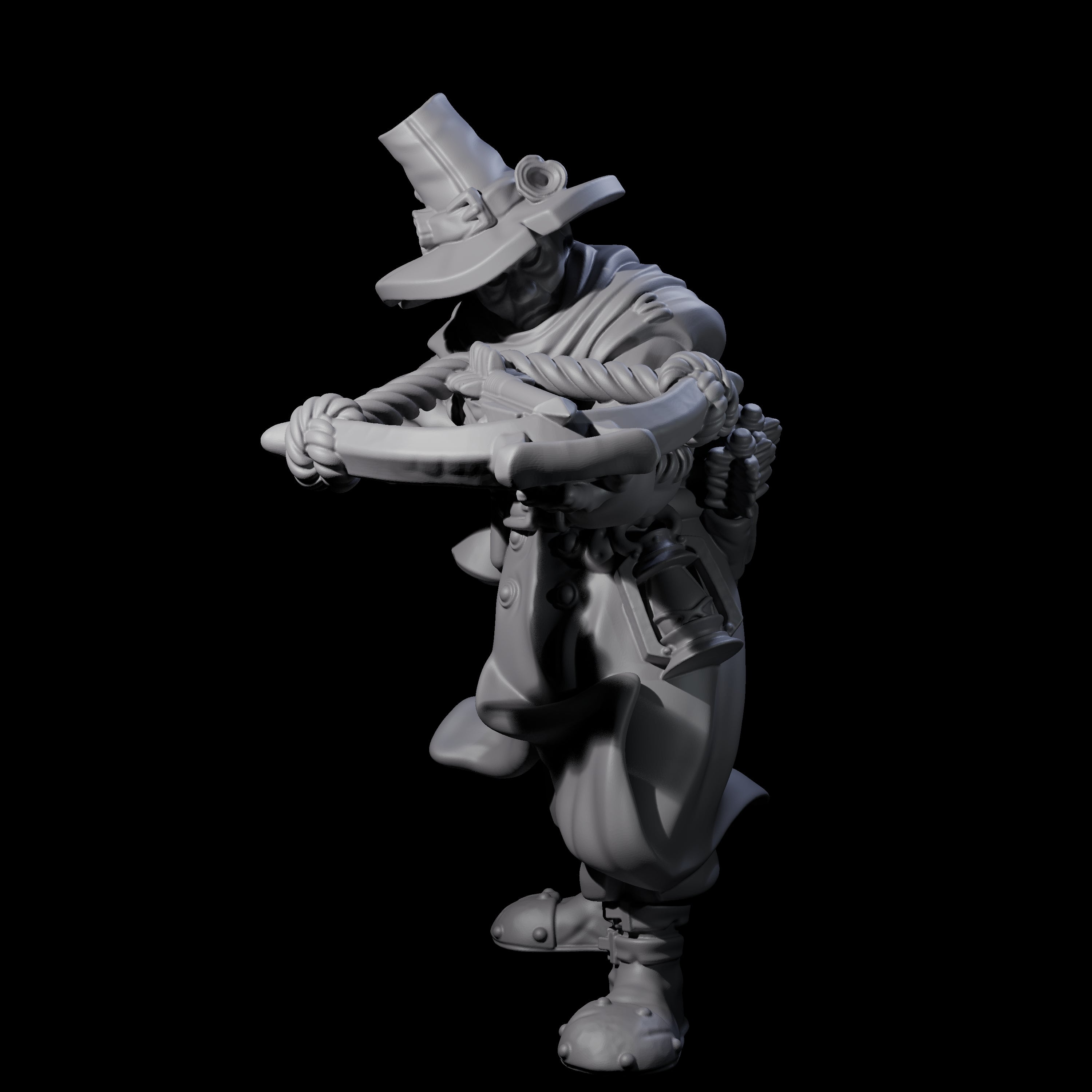 Inquisition Hunter A Miniature for Dungeons and Dragons, Pathfinder or other TTRPGs