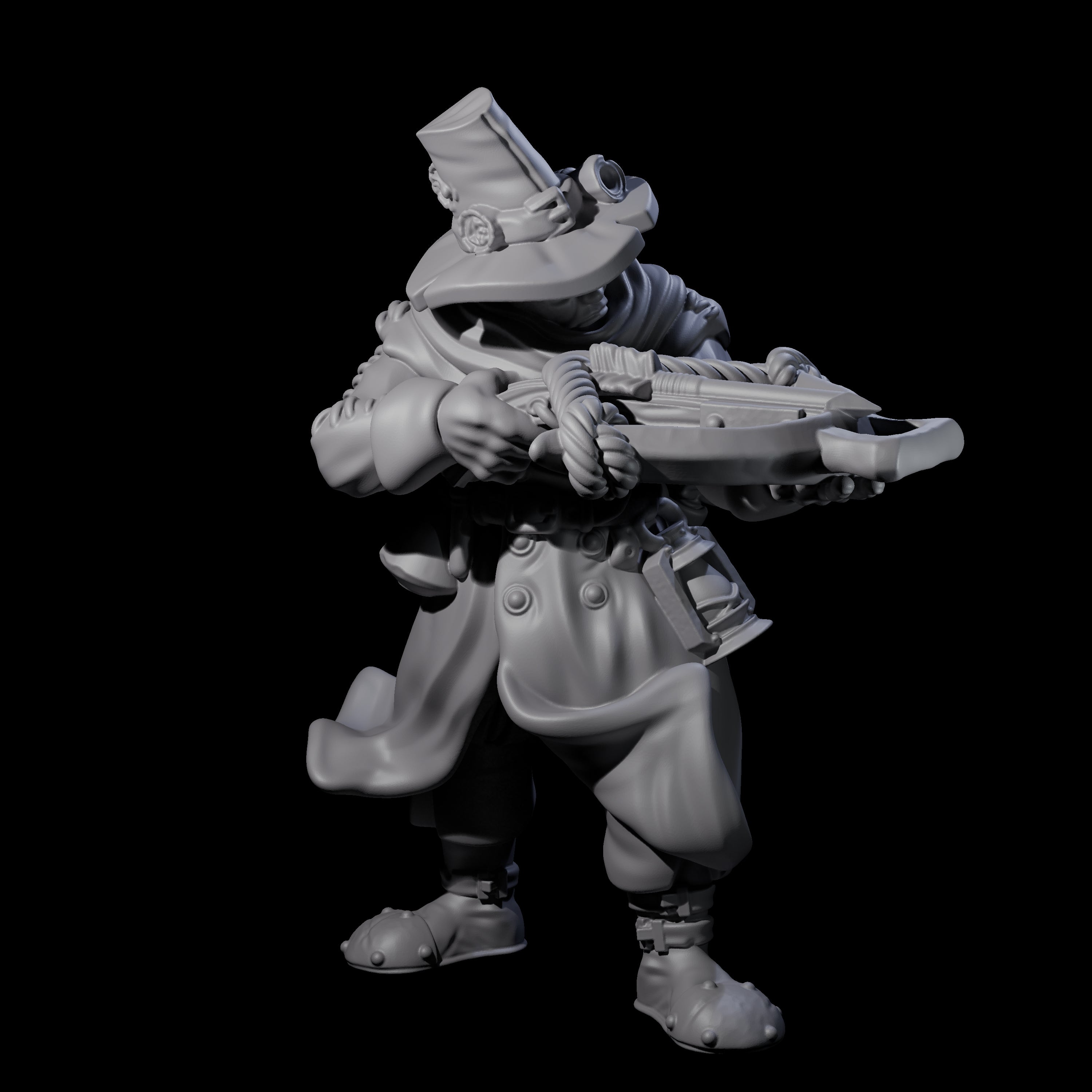 Inquisition Hunter A Miniature for Dungeons and Dragons, Pathfinder or other TTRPGs