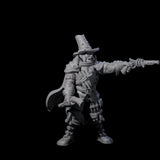 Inquisition Hunter B Miniature for Dungeons and Dragons, Pathfinder or other TTRPGs