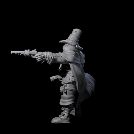 Inquisition Hunter B Miniature for Dungeons and Dragons, Pathfinder or other TTRPGs