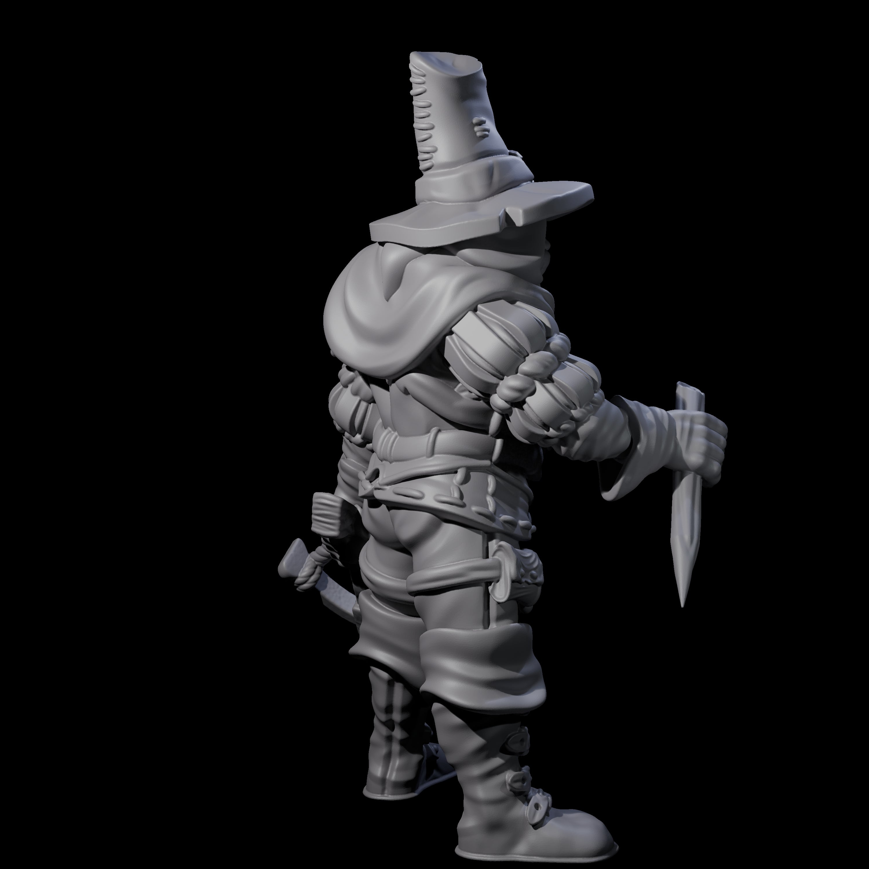 Inquisition Hunter C Miniature for Dungeons and Dragons, Pathfinder or other TTRPGs