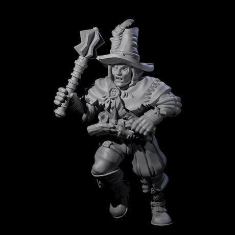 Inquisition Hunter D Miniature for Dungeons and Dragons, Pathfinder or other TTRPGs