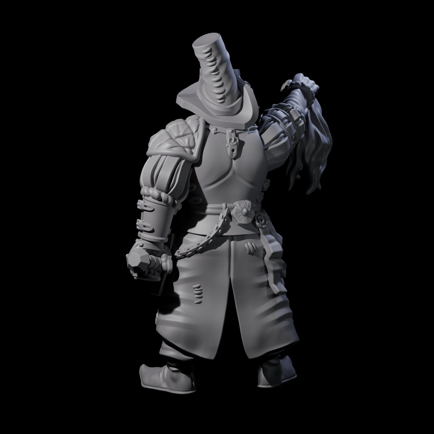 Inquisition Hunter E Miniature for Dungeons and Dragons, Pathfinder or other TTRPGs