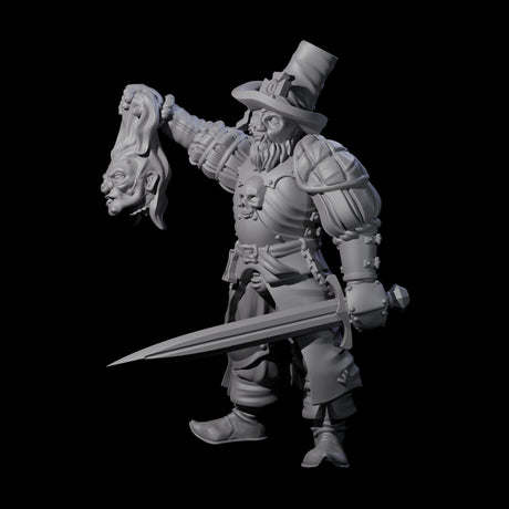 Inquisition Hunter E Miniature for Dungeons and Dragons, Pathfinder or other TTRPGs