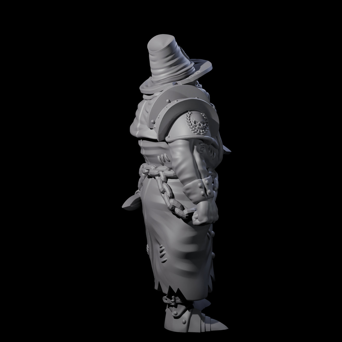 Inquisition Hunter F Miniature for Dungeons and Dragons, Pathfinder or other TTRPGs