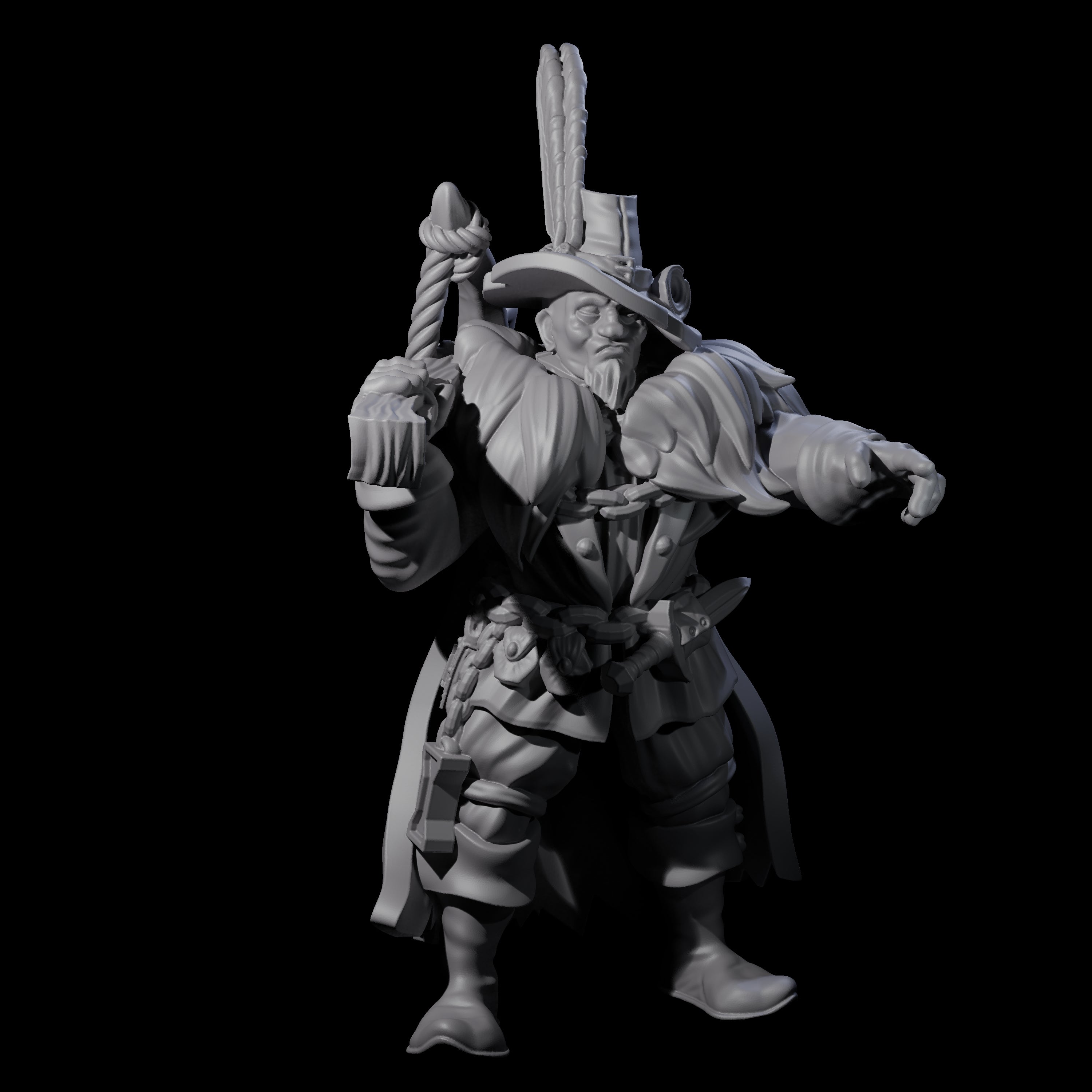Inquisition Hunter G Miniature for Dungeons and Dragons, Pathfinder or other TTRPGs