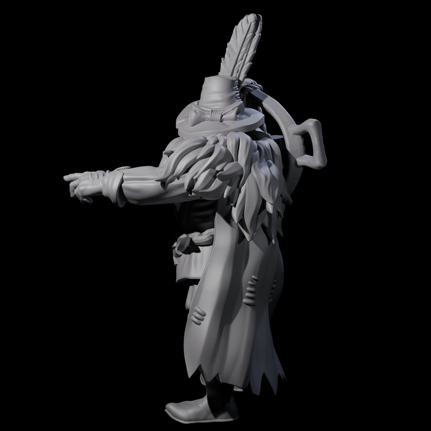 Inquisition Hunter G Miniature for Dungeons and Dragons, Pathfinder or other TTRPGs