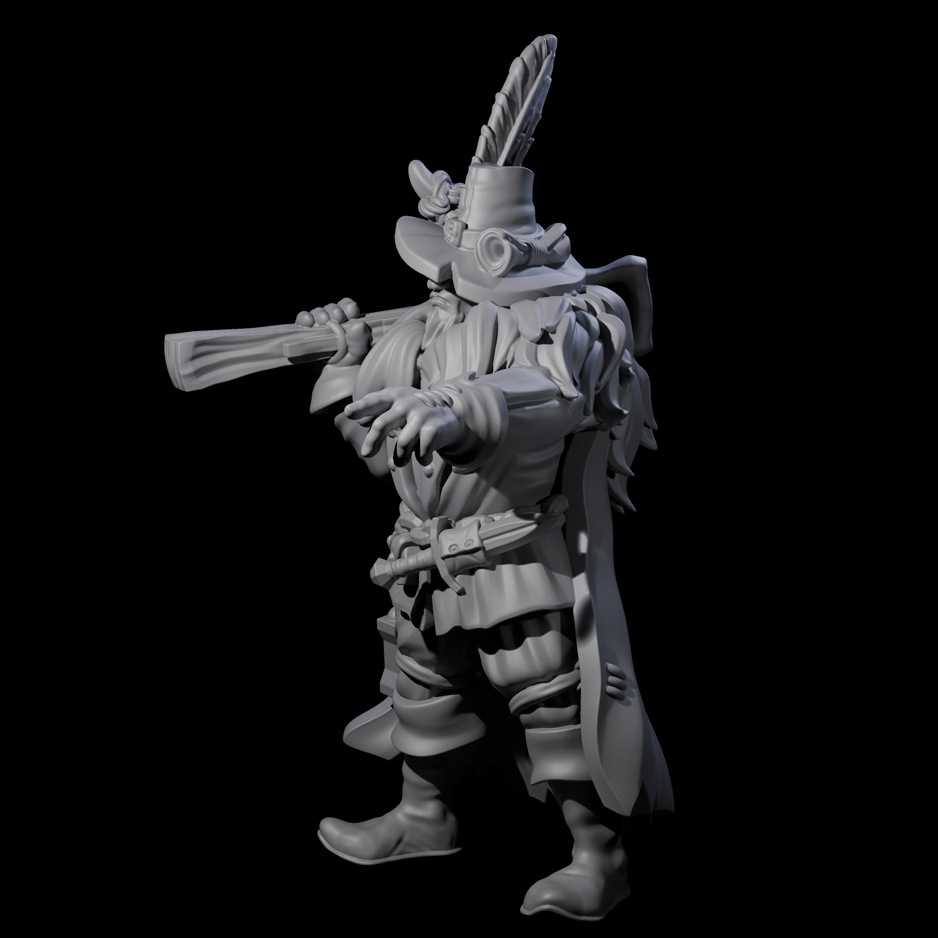 Inquisition Hunter G Miniature for Dungeons and Dragons, Pathfinder or other TTRPGs